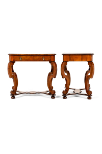 A pair of Biedermeier tables