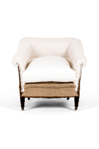 Victorian deconstructed tub armchair