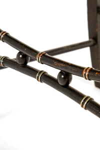 set of four antique dining chairs