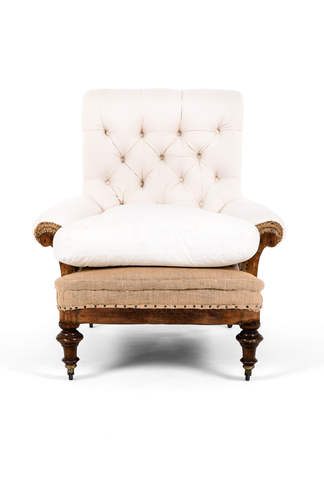 antique library chair