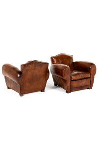 antique club chairs