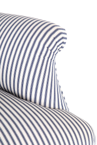 antique reupholstered armchairs