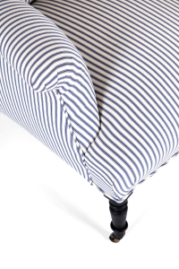 vintage stripey armchairs