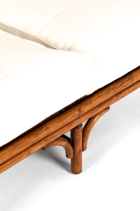 three seater bamboo sofa