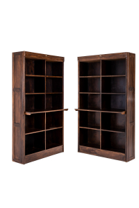 pair of antique cabinets