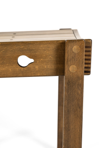 Vintage stackable dining chairs