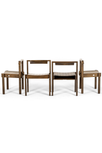 vintage stackable chairs