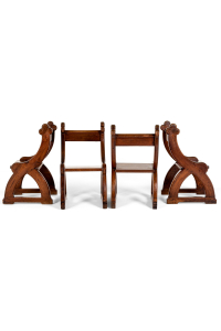 antique church chairs