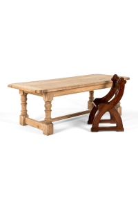 antique refectory table