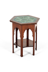 small mahogany side table