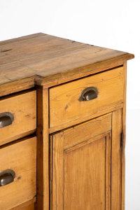 antique bank of drawers