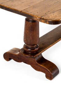 large antique kitchen table