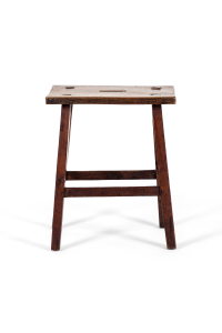 rustic stool