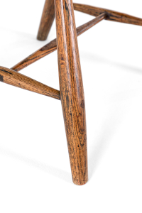 Traditional antique stick back chair