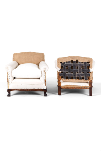 Edwardian antique armchairs