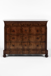 marble topped French commode