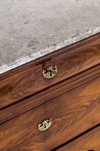 French mahogany commode