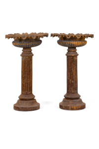 Vintage garden planters