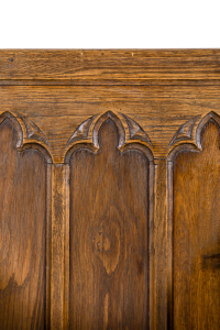 large antique box seats