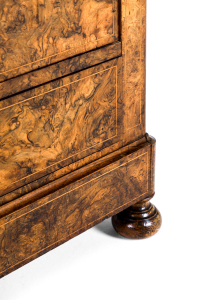 walnut chest of drawers