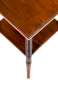 antique two tier side table