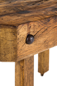 antique butchers block