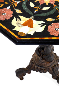 vintage marble topped table