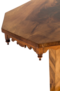 Victorian figured occasional table