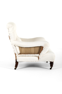 deconstructed antique armchairs