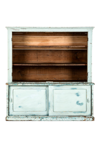 painted pine cupboard