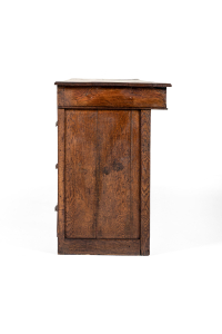large bank of antique drawers