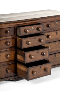 Large antique oak sideboard
