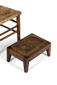 arts and crafts footstool
