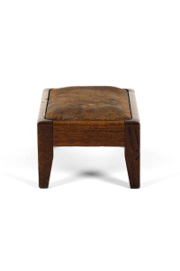 William Wheeler Arncroach Fife oak stool