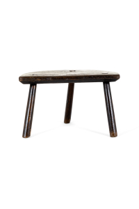 rustic antique stool