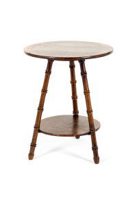 small olive wood table