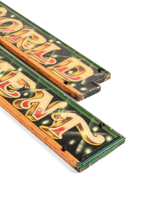 antique fairground signs