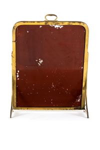 brass dressing table mirror