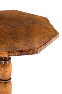 walnut side table