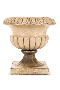vintage garden urns