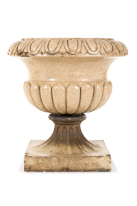salt glaze urn